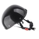 thumbnail image 5 of Casco De Seguridad Para Motocicleta Sun Vintage De Media Cara, Sombrero De Fibra De Vidrio Duro, Negro Brillante Para Hombres Y Mujeres, 5 of 7