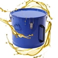 thumbnail image 4 of TOOL1SHOoo Fryer Grease Bucket 45.46L/ 10Gal Oil Disposal Caddy Oil Bucket with Filter Bag & 4 Lock Clip Sealing Oil Transport Container Blue, 4 of 11
