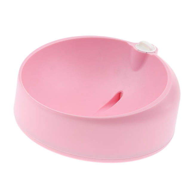 Fuente portátil del alimentador del dispensador de agua de de agua del perro del animal doméstico - , se describe Rosado Yuyangstore Alimentador de agua de perro mascota