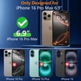 thumbnail image 2 of Funda magnética SPIDERCASE para iPhone 16 Pro Max Clear, 2 of 7