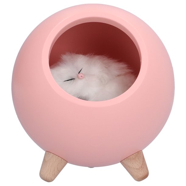 Lámpara de Noche LED ANGGREK para Casa de Gato Portátil Decorativa Atenuación Continua Luz de Noche