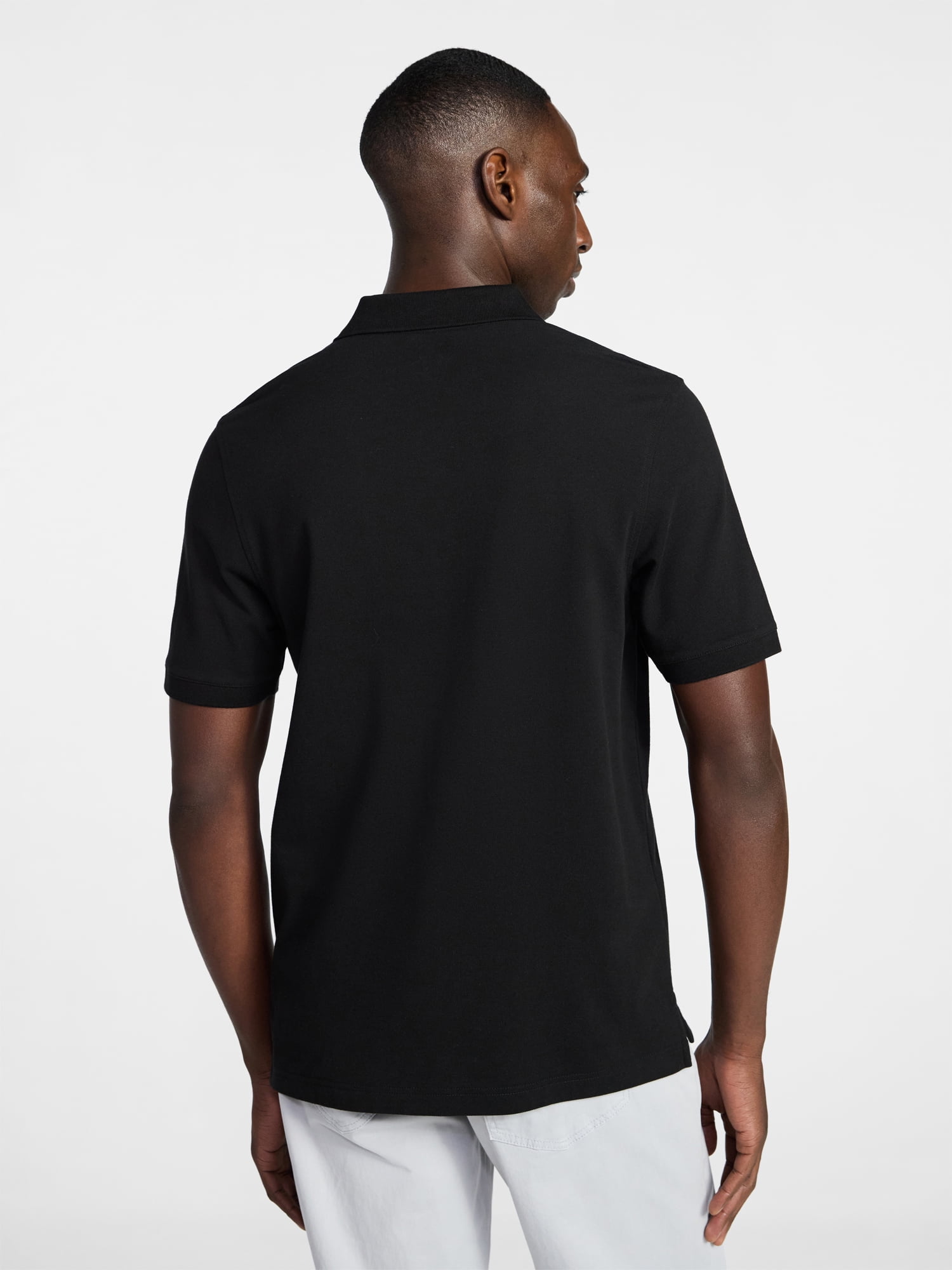 George Men's & Big Men's Classic Fit Pique Polo with Short Sleeves, Sizes XS-5XL, LT-3XLT