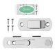 thumbnail image 3 of 1pc Stainless Steel Door Latch Safety Lock Gate Lock Latch Barn Door Latch No Rust Latch for Door, 3 of 4