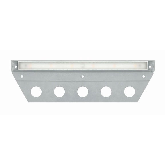 3.5W Led Large Deck Light 10 inches Wide By 0.75 inches High-Titanium Finish Bailey Street Home 81-Bel-2332880