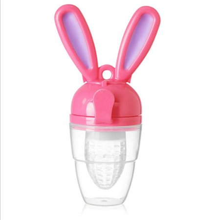Babies Silicone Food Feeder Blue Pink Walmart Com