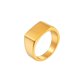 thumbnail image 1 of Anillo para hombre y mujer, anillos geométricos de moda de acero inoxidable cerrado, joyería Unisex para fiesta de citas, joyas para regalo Ropa, zapatos y accesorios Miscelánea Oro talla 7 Guardurnaity AP015196-05, 1 of 6