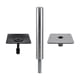 thumbnail image 5 of Kit de montaje de base de pedestal para asiento de barco, soporte de montaje en cubierta, piezas de soporte, placa de pedestal de base marina para, 5 of 7