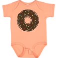 thumbnail image 3 of Inktastic Chocolate Donut, Doughnut, Glaze, Icing, Sprinkles Boys or Girls Baby Bodysuit, 3 of 5