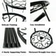 thumbnail image 4 of Paquete De 5 Soportes Para Plantas De Metal, Soporte Para Macetas De Esquina De Hierro Resistente A La CorrosióN, Soporte Redondo Para Exhibir Estante Para Plantas En Niveles, 4 of 6