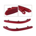thumbnail image 3 of Luces de Advertencia del Reflector del Parachoques Trasero LIUXGMXG 7L6945105A 7L6945106A Rojo, 3 of 5