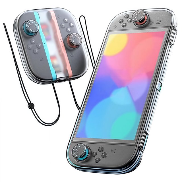 Étui de Protection pour Nintendo Switch 2 avec Fente pour 14 Cartes et Boîte de Rangement pour Joy-Con