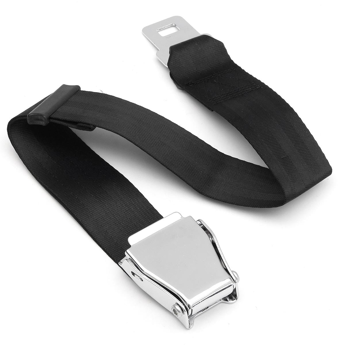 Adjustable Airplane Seat Belt Extension Extender Airline Buckle