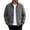 #04 Dark Gray 【Mix, Match & Rotate: Stock Up on Daily Colors】, variant on Men's Lightweight Jacket Long Sleeve Casual Windbreaker, Tactical Work Shirts Style, Breathable Outdoor Hiking Safari Coat,L