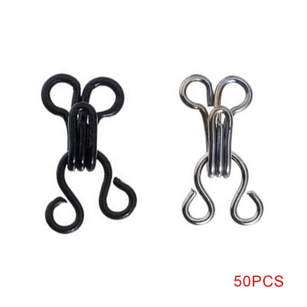 50Set Sewing Hooks with Eyes Closure Eye Sewing Closure for DIY