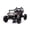 Black, variant on Conchico 36V Powered Ride on Toy for Big Kids, 2 Seater Electric Ride on Car with Rear Wheel Suspension, Bluetooth, Max Speed 8 mph, Aged 6 , Black