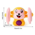 DIURYCE Toys and Hobbies Early Electric Flip And Head Monkey Toys
