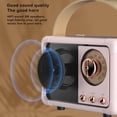 thumbnail image 4 of Tholdsy Altavoz ABS compatible con Bluetooth 5,0, electroplaca inalámbrica, bonita manija de elevación, perilla de volumen de 400mAh, caja de sonido Cables de audio/vídeo Azul, 4 of 6