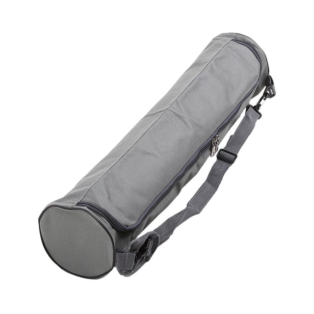 Bolsas de esterilla de Yoga fácil acceso y organización de engranajes de gimnasio, almacenamiento de doble y cremallera completa Bog organizadores - Gris SM SunniMix Bolsa de transporte de yoga