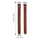 thumbnail image 3 of 3 Pairs of Adjustable Bike Front Basket Leather Strap Basket Strap for Cycling Bike Basket Strap, 3 of 3