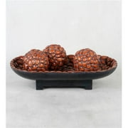 Privilege 19414 4 in. Bowl with 3 Piece Spheres
