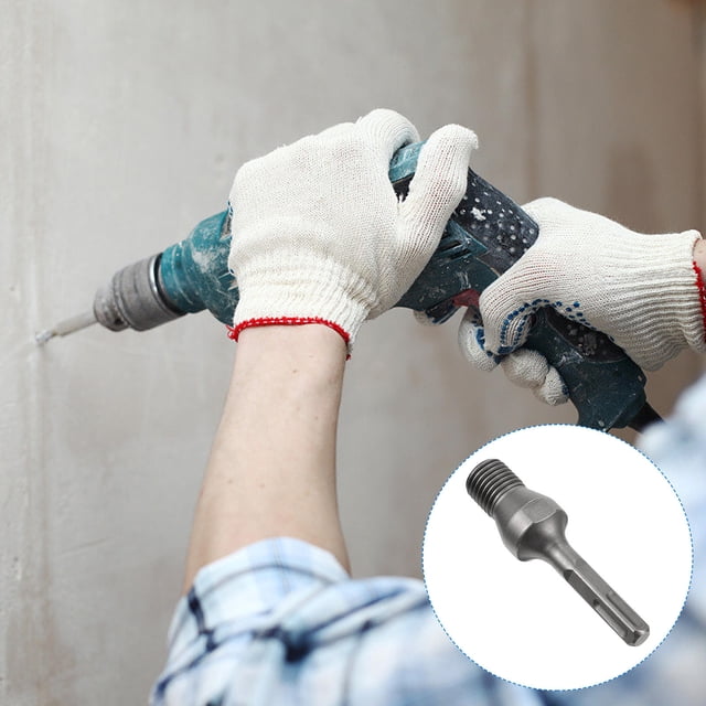 ORDDIART Multifunction Drill Adapter 1Set Convert Impact Driver Silver Steel Drill Accessories for Drilling