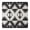 White-70, variant on Fitted Tablecloth Square Floral Tribal Rustic Style, Waterproof Vinyl, Backed, Elastic Edge, Wipeable for Indoor Outdoor Table 34-36"