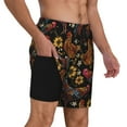 thumbnail image 2 of Fotbe Sunflower Rooster Traje de Baño para Hombre – Shorts de Natación de Secado Rápido con Forro y Bolsillos-XX-Large, 2 of 6