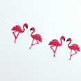 Eease Bunting Banner Flamingo Banner Party Supplies Tropical Jungle