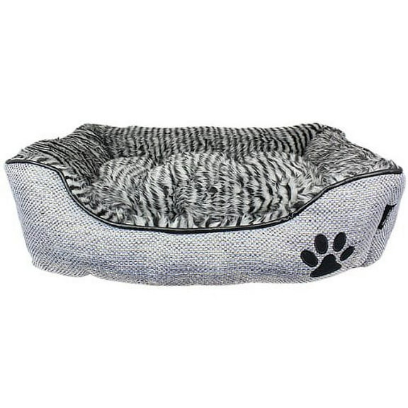 Parisian Pet Cabana Lounger Pet Bed, Gray