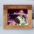 thumbnail image 1 of In This Family No One Fights Alone Personalized Wooden Frame-10" x 8" Brown Horizontal, 1 of 1