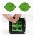 thumbnail image 1 of Toyota Tacoma (12-15) Green Fog Light Covers, 1 of 2