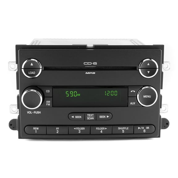 Restored 2008 Ford Mercury AM FM Radio MP3 6 Disc CD Player OEM Original 8E5T18C815BG (Refurbished)