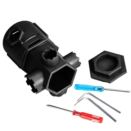 RUISINERY 16 In 1 Sink Faucet Bubbler Aerator Wrench Faucet Aerator Key Set for Easy Removal and Replacement of Tap Components