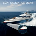 thumbnail image 3 of Marine Boat LED Navigation Lights 12V Kayak Fishing Boat Lights Green and Red, 3 of 9