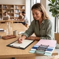 thumbnail image 5 of Colored Clip Boards,Plastic Clipboards with Low Profile Metal Clip,Hangable Clipboard,Low Profile Clip Board 12.28 x 8.78 Inch Standard Letter Size, 5 of 7