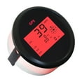 thumbnail image 2 of Compteur de Vitesse GPS pour Bateau Marin 85mm Affichage LCD 0-999 Km/h Nœuds MPH Jauge de Vitesse Numérique Réglable avec Rétroéclairage Rouge, Haute Précision, 2 of 7