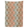 thumbnail image 3 of Ambesonne Abstract Tablecloth Rectangular Table Cover, Mosaic Look Cultural Motif, 52"x70", Beige Multicolor, 3 of 4