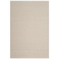 thumbnail image 5 of SAFAVIEH Montauk Nazca Geometric Cotton Area Rug, Ivory/Grey, 4' x 6', 5 of 8