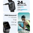thumbnail image 4 of Smart Watch for Men Women Android iPhone, Alexa Built-in Fitness Watch with 1.8" LCD Screen & Bluetooth Call (Make/Answer), Heart Rate/SpO2/Sleep Monitor, 100 Sports, IP68 Waterp, 4 of 7