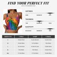 thumbnail image 5 of KLL Colorful Parrot Jungle Dream A for Workout Tank Tops for Women,U Back Fitness Top Built in Shelf Bras Padded Fit for Yoga Gym-Medium, 5 of 8