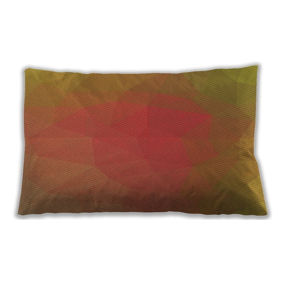 Ahgly Company Indoor Rectangular Contemporary Lumbar Throw Pillow, 13 inch by 19 inch