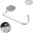 thumbnail image 2 of Gancho Antideslizante para Navidad, 6 Piezas Ganchos para Calcetines Navideños, Ganchos para Colgar Bolsos, para Restaurantes, Oficinas, Cafés y Otros Lugares, Decoración de Fiesta Navideña (Plata) JM, 2 of 5