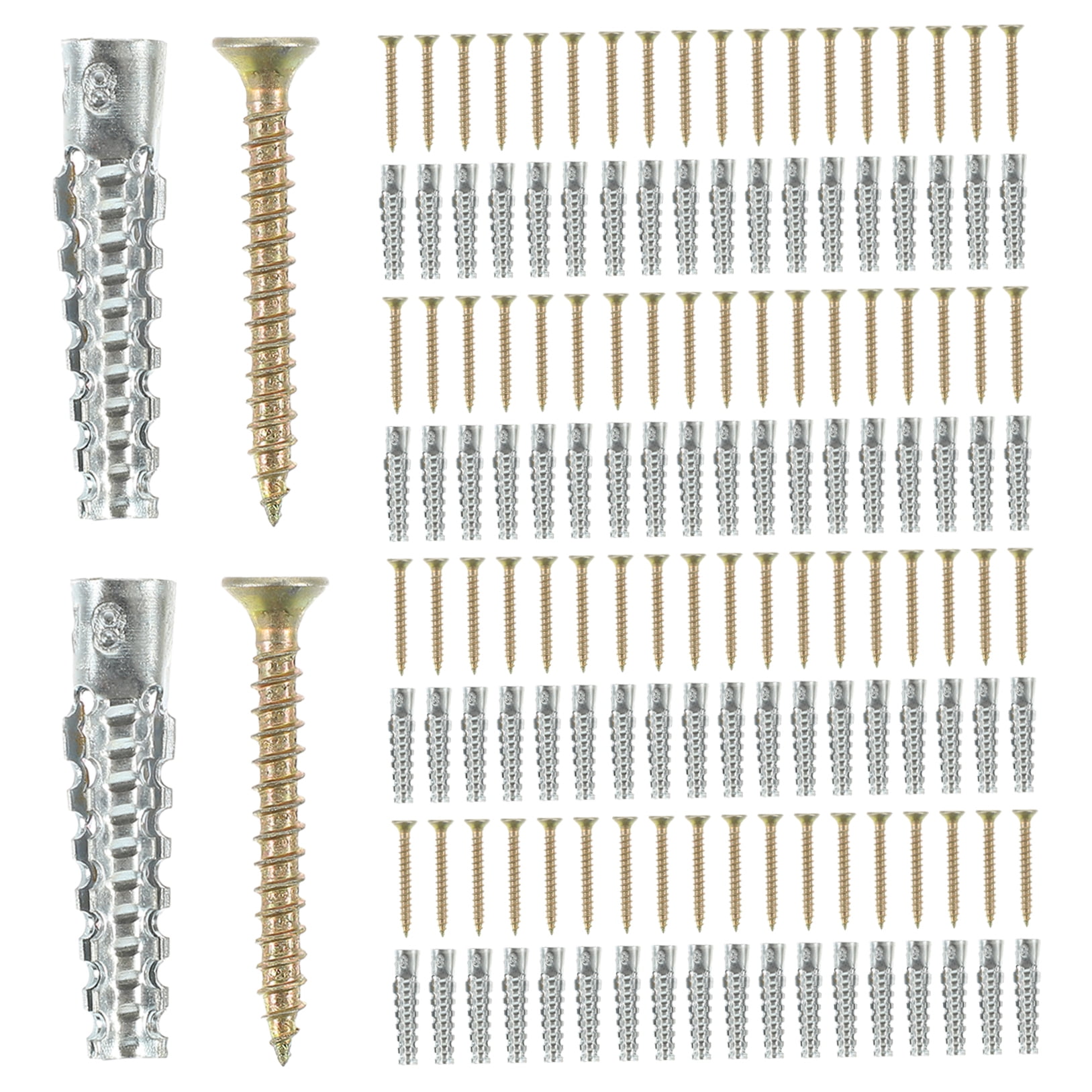 4 Count Anchor for Steel Heavy Duty Wall Anchors Lead Drywall