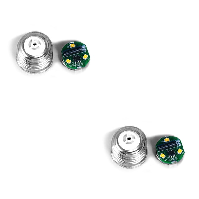 Advancent Molde de bombillas de luz LED, molde de silicona para iluminación DIY, moldes de lámpara de resina con tapa, artesanías hechas a Type2 NO2