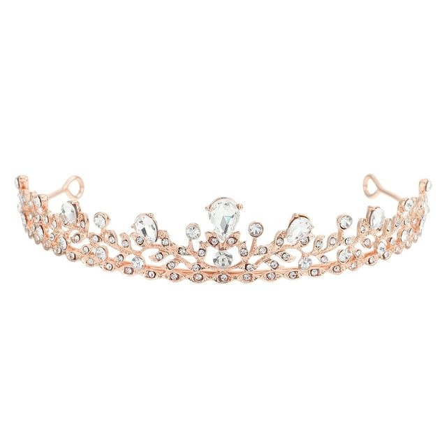 MasteelfCA Bridal Rhinestone Tiara for Girl Wedding Crown Rhinestone Bride Tiara Headband