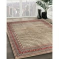 thumbnail image 3 of Ahgly Company Machine Washable Indoor Rectangle Traditional Sienna Brown Area Rugs, 5' x 7', 3 of 7