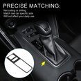 thumbnail image 3 of Cubierta del panel de la palanca de cambios Unique Bargains para Toyota Harrier 80 Series, impermeable, adorno del panel de interruptores de consola interior, color negro, 1 Pcs, 3 of 6