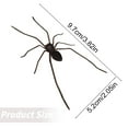 thumbnail image 3 of Brown Simulation Spider Fridge Magnet Clearance! Kaireo 3D Realistic Fridge Magnets Halloween Decorations Strong Fridge Magnets for Home/ Lifelike Design, 3 of 9