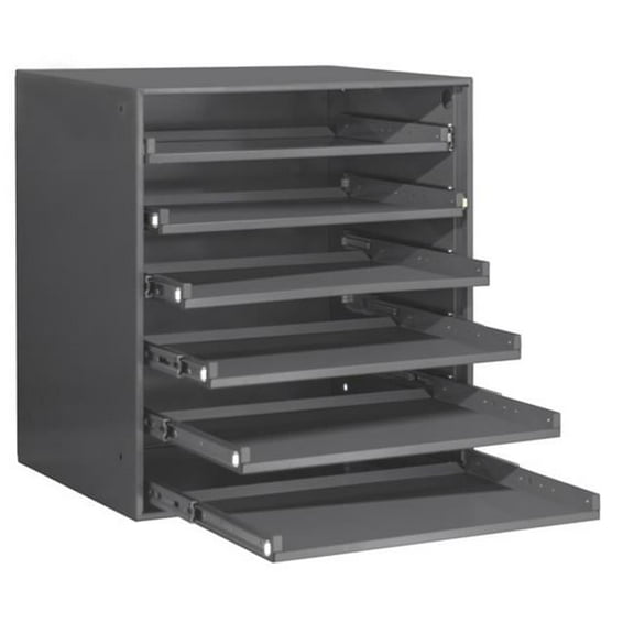 Durham  Heavy Duty Bearing Slides Rack - Gray