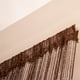thumbnail image 2 of Nvzi Cortina de lentejuelas para puerta, cortinas de hilo para puerta, 39 x 79 pulgadas, para colgar en armario, dormitorio, panel de pared para ventana,sin cuentas, decorativas con cuentas, rosa, 2 of 4